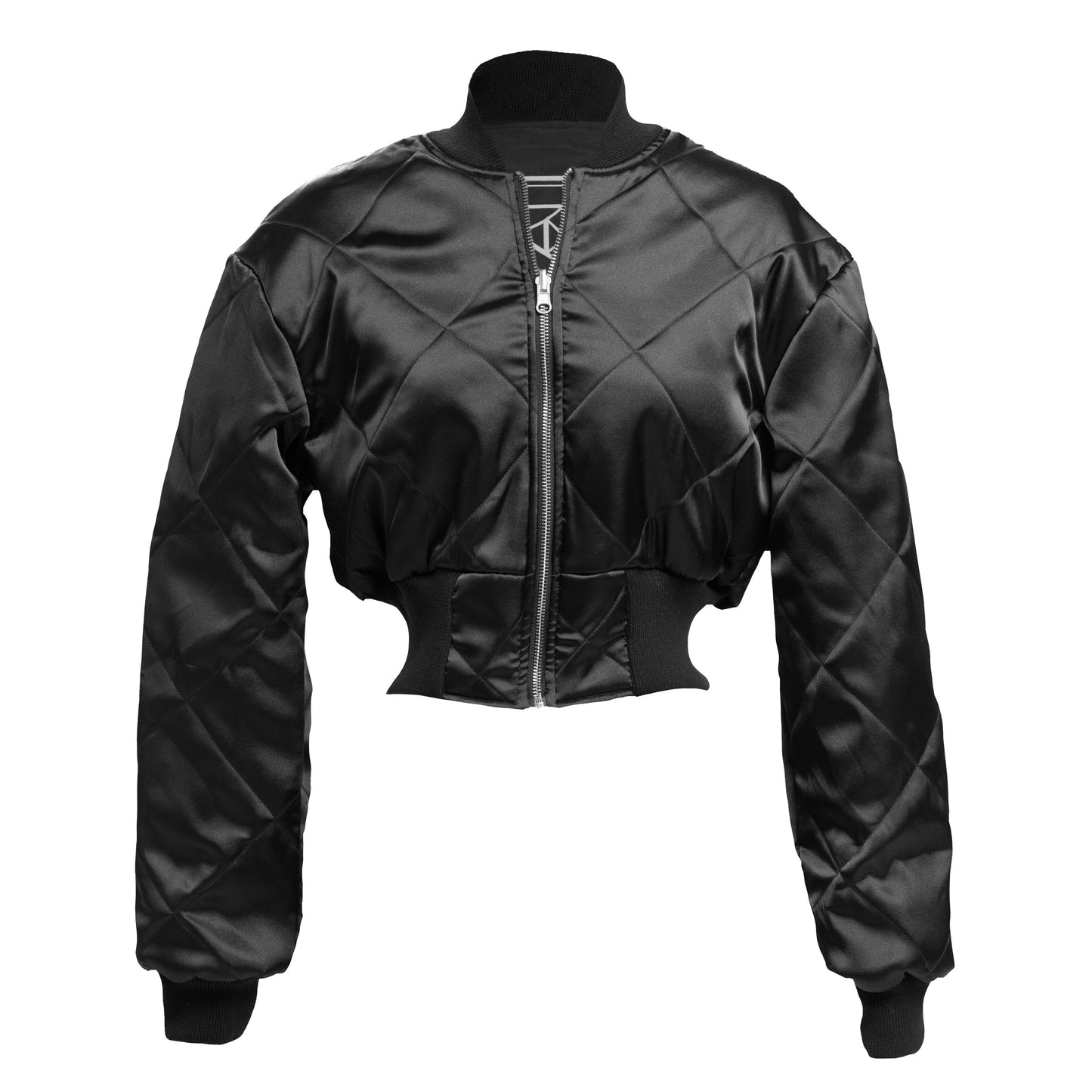1OF1 REVERSIBLE QUILTED CROPPED BOMBER JACKET
