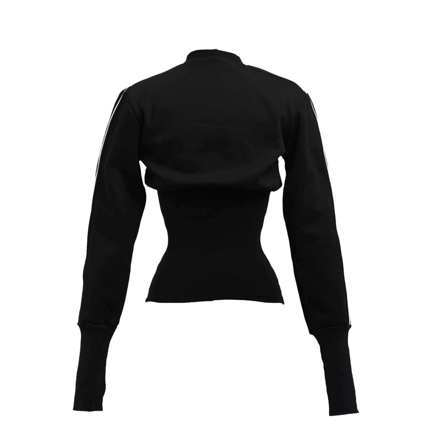 OUTLINED CROPPED CREWNECK