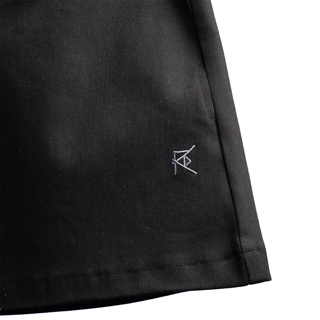 LOUNGE MINI SKIRT [BLACK]