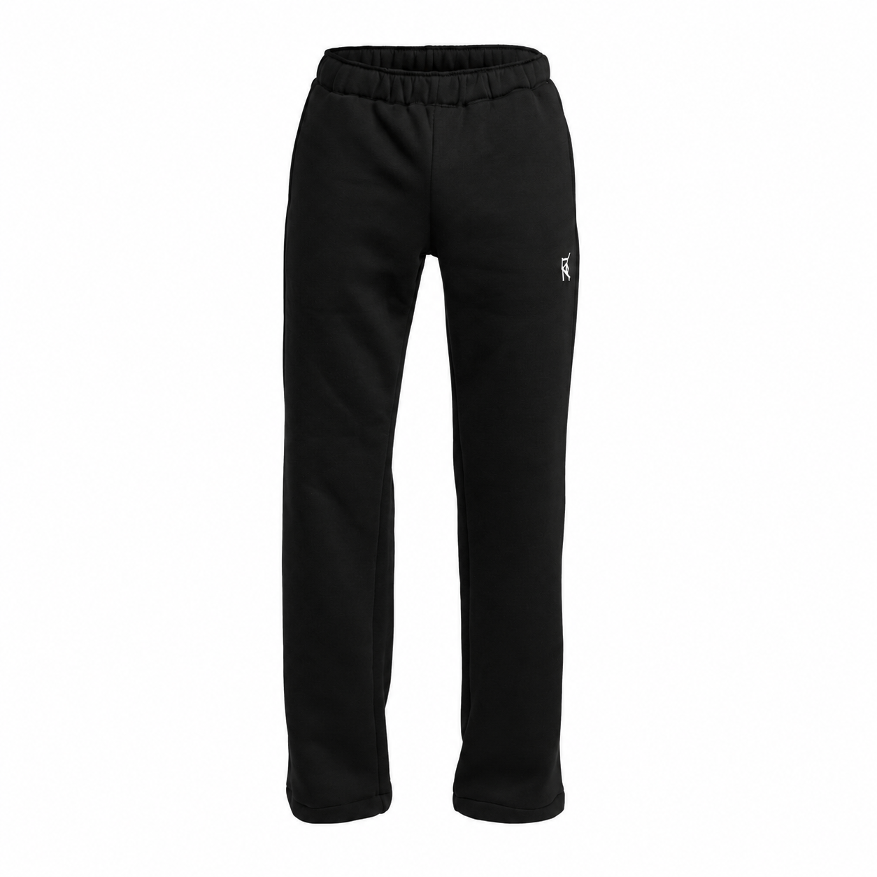 FLEECE LOUNGE PANTS [BLACK]