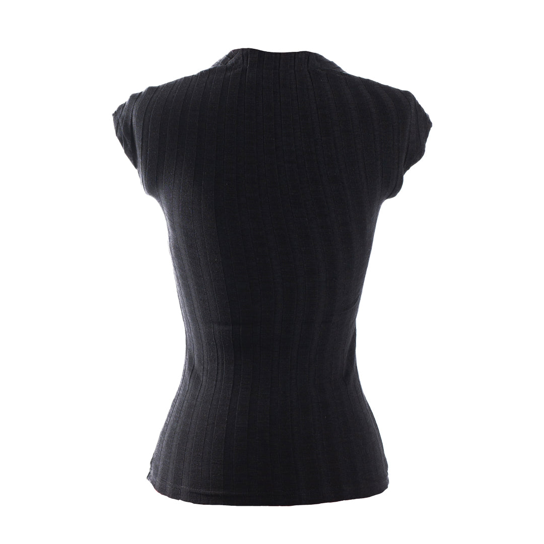 HALTER T-SHIRT [BLACK]