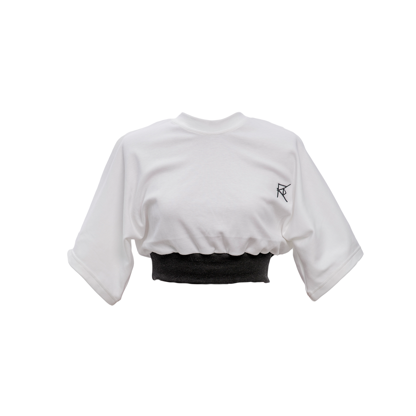 SS23 CROPPED T-SHIRT: WHITE
